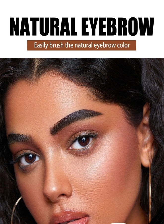 BEUKING Peel Off Eyebrow Gel, Temporary Eyebrow Tint Cream with 150°Small Curved Tray, Long-lasting Waterproof No Smudging Transfer-proof for Fuller & Defined Dyeing Brows (#05 Black, 0.54 oz) - Image 2